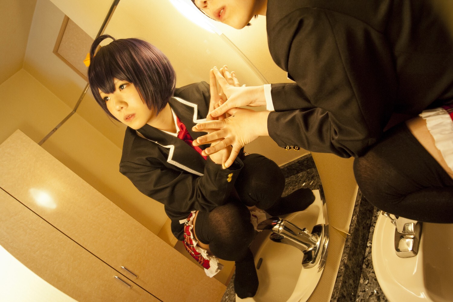 [Cosplay]来自Chuunibyou Demo Koi Ga Shitai的热Rikka Takanashi